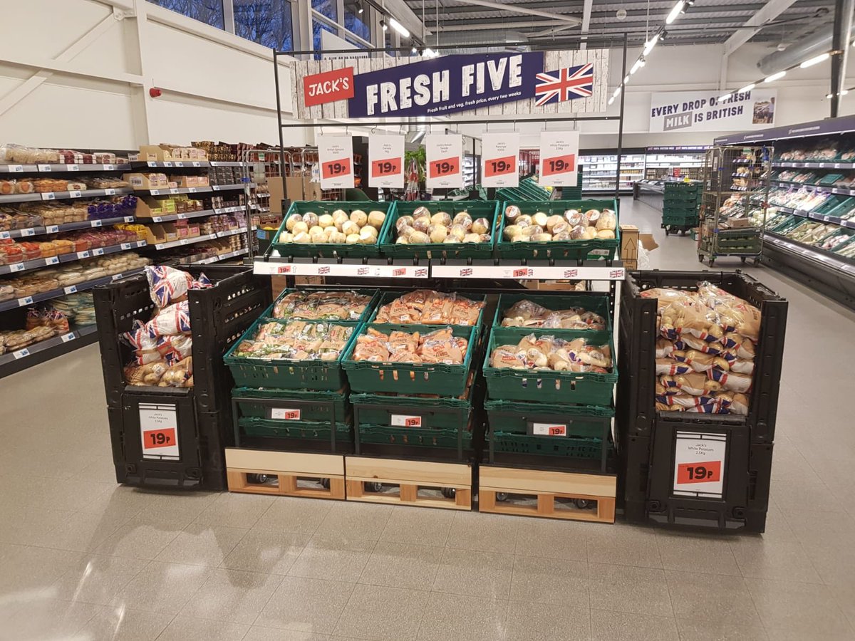 Great value on the seasonal produce in Jacks.. 19p...  @shopjacksuk