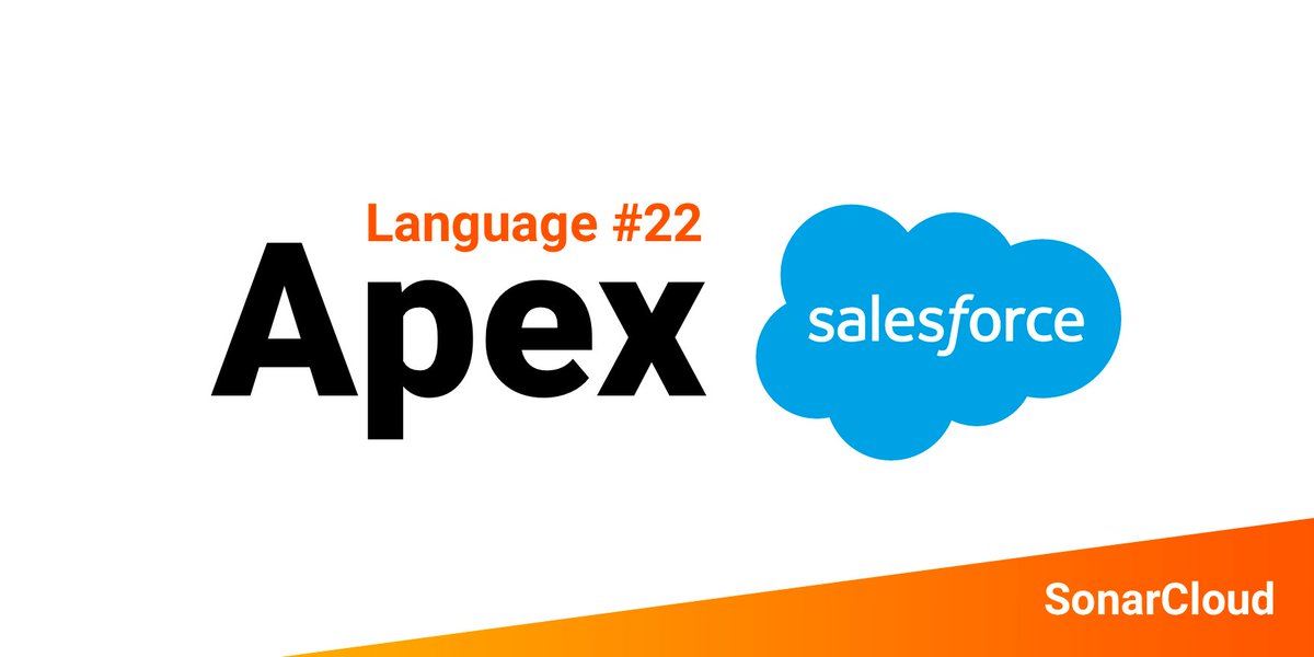 SonarCloud's tweet image. Introducing language #22: @salesforce Apex!

Already 50 static analysis rules for all Apex devs to embrace continuous code quality. #sfdx #SalesforceDX