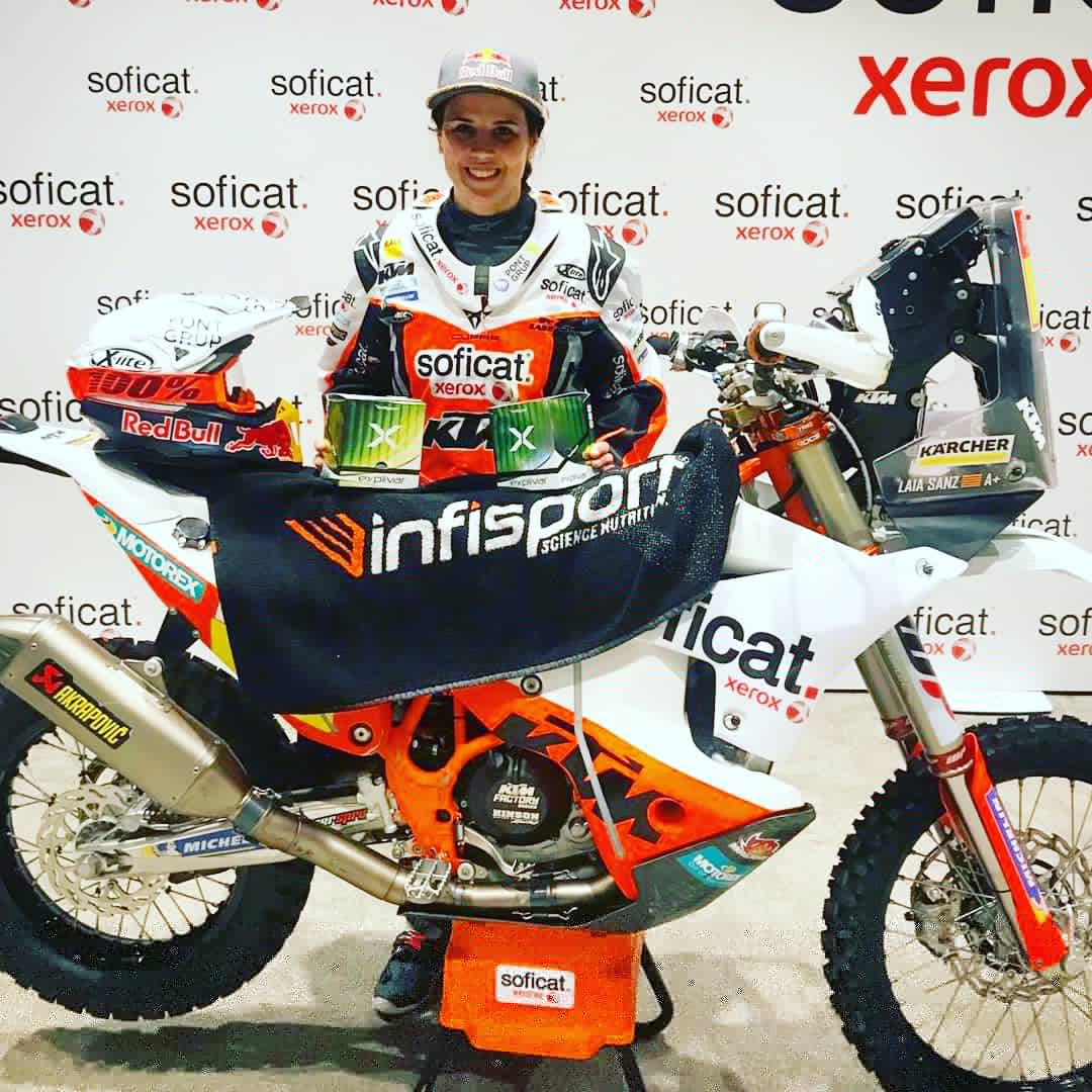 infisport's tweet photo. Desde 2012 trabajando contigo en las más novedosas estrategias de nutrición y compartiendo tus éxitos.🏆
¡Es hora de volver a arrancar motores @LaiaSanz_ para la temporada 2019!🏍💨
Este año, más fuertes💪🏽que nunca con el nuevo #Explivar
¡Muchísima suerte - eres imparable!🥇 https://t.co/ag97AUkGIx