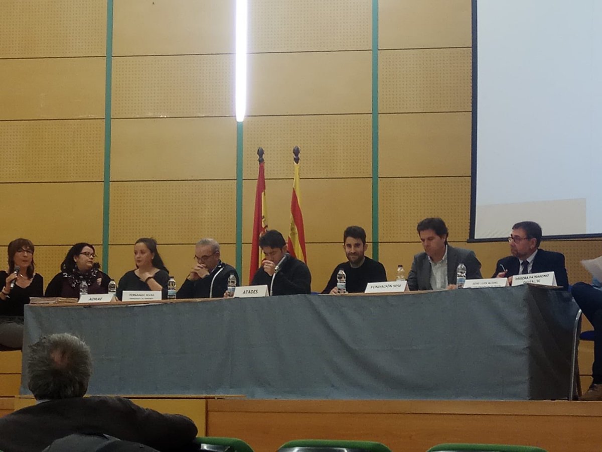 somosatades's tweet photo. Comienza el #PanelDeExperiencias donde las distintas entidades y empresas participantes hablarán sobre el futuro de los distintos proyectos de #INTEGRAE . Por parte de ATADES participarán: José Ramón Roldán y Carlos Moreno, director de proyectos y técnico del #ProyectoIRIS https://t.co/yEuHsJFbxc