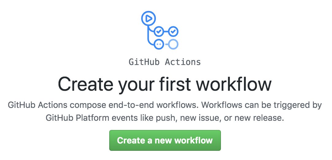 cjmateos's tweet photo. Time to play with #GithubActions actions 🥳 https://t.co/GXi6I7UTJz