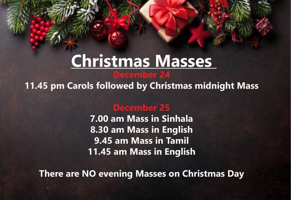 StTheresasChCMB's tweet photo. #Christmas: The wait is now over. Here is our mass schedule for Christmas. https://t.co/qzwfuNKupz