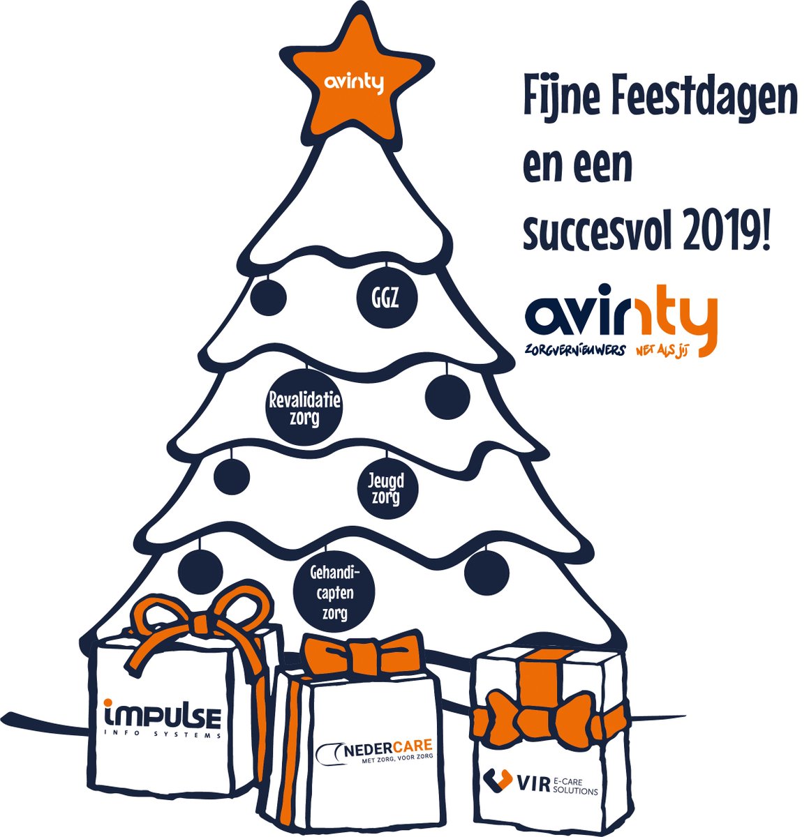 Afgelopen jaar hebben wij onze krachten gebundeld. Wij zetten in op de kracht van een nieuw team en zullen dat in 2019 zeker voortzetten. Fijne feestdagen!