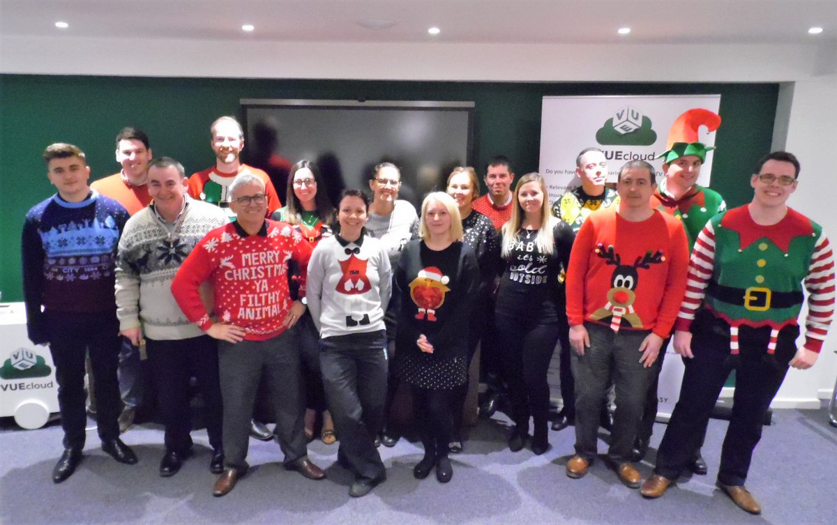 VUEgroupUK's tweet image. Some of our Christmas VUE elves on our Christmas Jumper day, raising money for @savechildrenuk . #christmas #fundraising