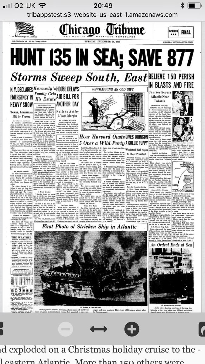 PaulBridger73's tweet photo. 55 years ago today #TSMSLakonia departed Southampton for her final cruise... a cruise she never completed, but forever in the minds of those who experienced any of it @coercive18 #FireAtSea #tragedy #Alzheimers https://t.co/thaBytTbdo