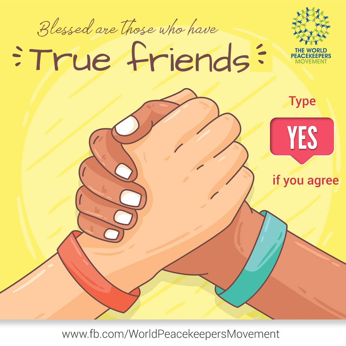 Share your views.

#beapeacekeeper