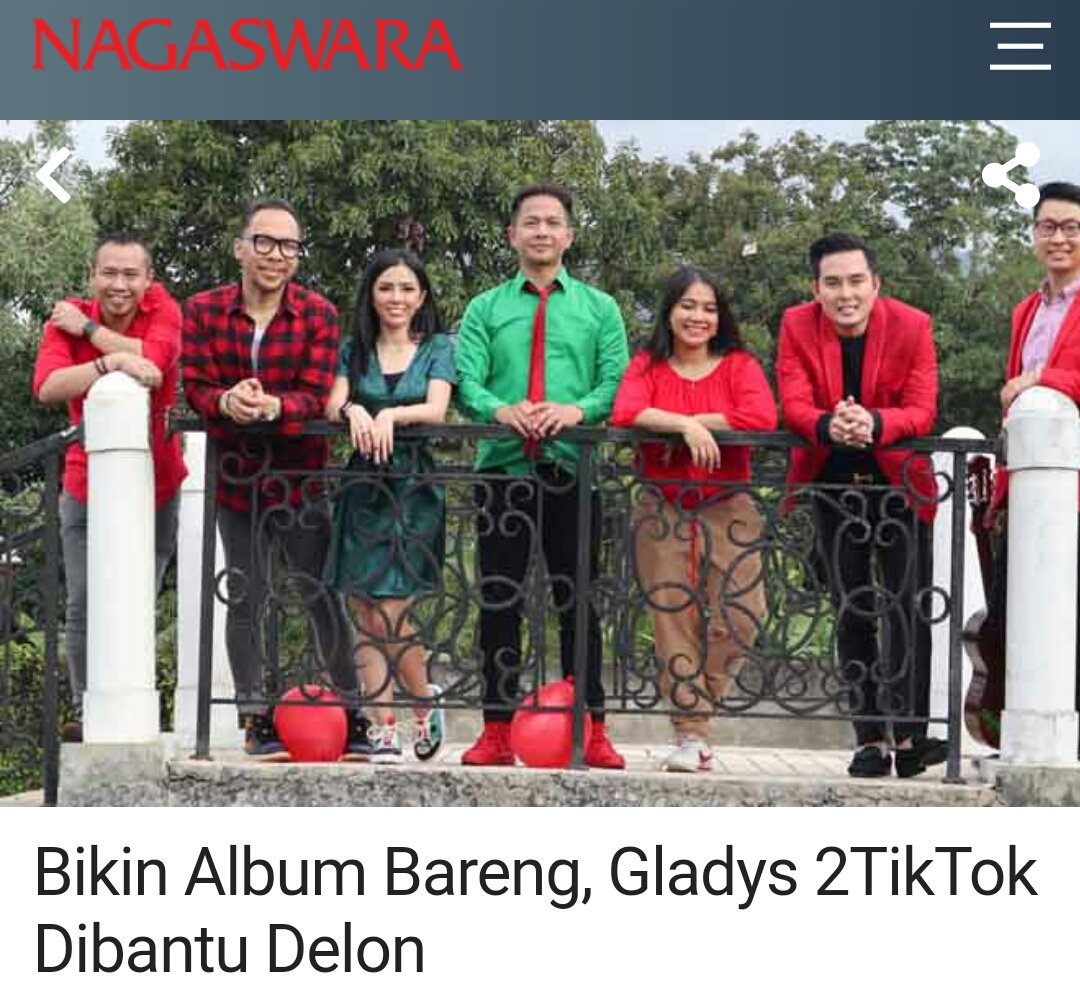 Bikin Album Bareng, <a href="/GladysLazarus/">Gladys 2Tiktok</a> <a href="/DuoTiktok/">2TikTok</a> Dibantu <a href="/delondulan/">Delon Thamrin</a> - Berita #Nagaswara nagaswara.co.id/berita/detail/… 
👥 <a href="/afifyufril_att/">Afif Yufril</a>