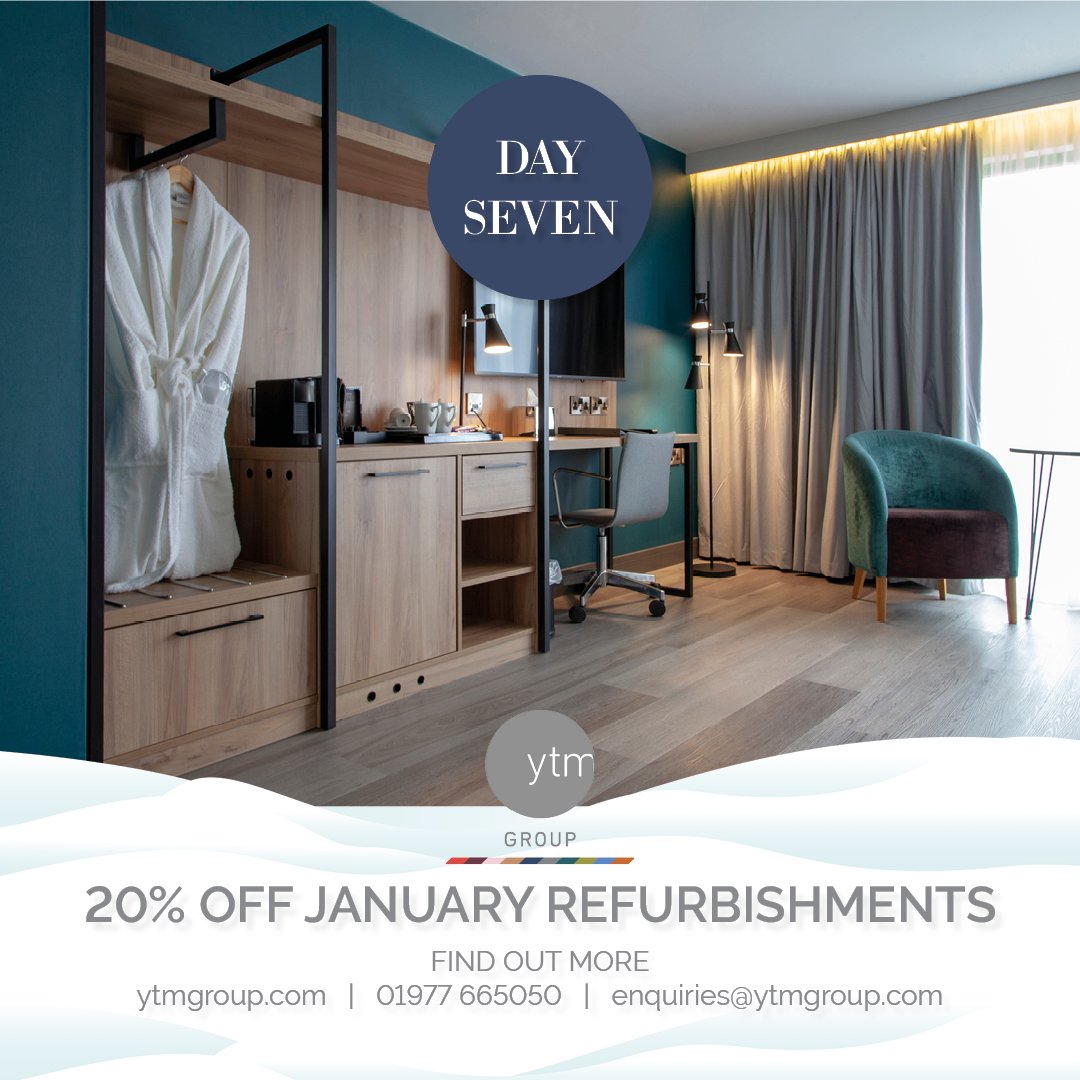 YTM GROUP CHRISTMAS COUNTDOWN: Day 7 | Season’s savings from YTM!

We’re getting in the festive spirit in a big way, offering a massive 20% off January refurbishments! Now that’s worth celebrating!

Have your elf a merry little Christmas and discover more: ow.ly/HlIz30n25Rc