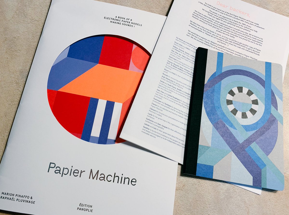 YannPoirson's tweet photo. J’ai reçu ce matin ma V0 des #PapierMachine !! Un projet soutenu via @kickstarter... merci à Marion et Raphaël @Papier_Machine !!!
Reste plus qu’à tester 👍😍 https://t.co/pyt0C4TgUP