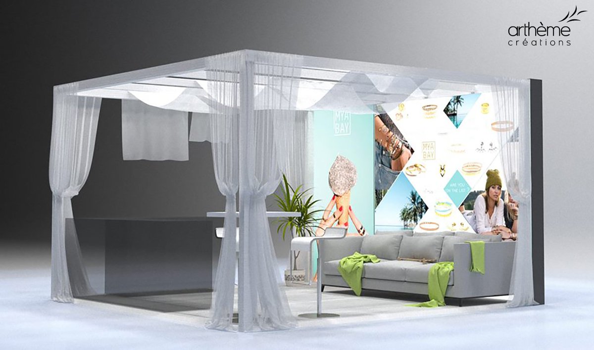 ArthemeCrea's tweet image. #Actualité : Stand Mya Bay (2016)
La marque de bijoux @MyaBayBelgium a fait appel à nous pour un projet de création d'un stand sur-mesure.
