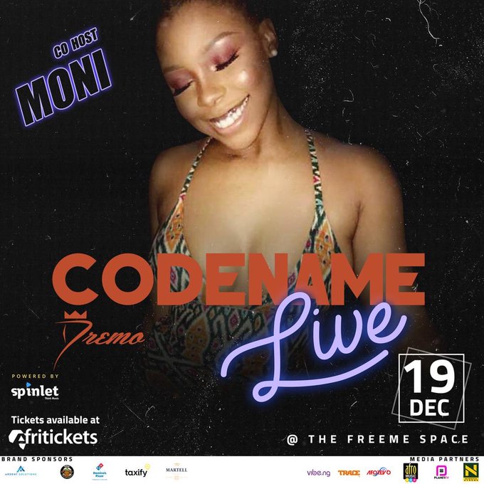 TopNotch_PR's tweet image. Have You Gotten Your Tiks Ready for #CodeNameLIVE  DMW @dremodrizzy Shutting Down #FreeMeSpace tonight
