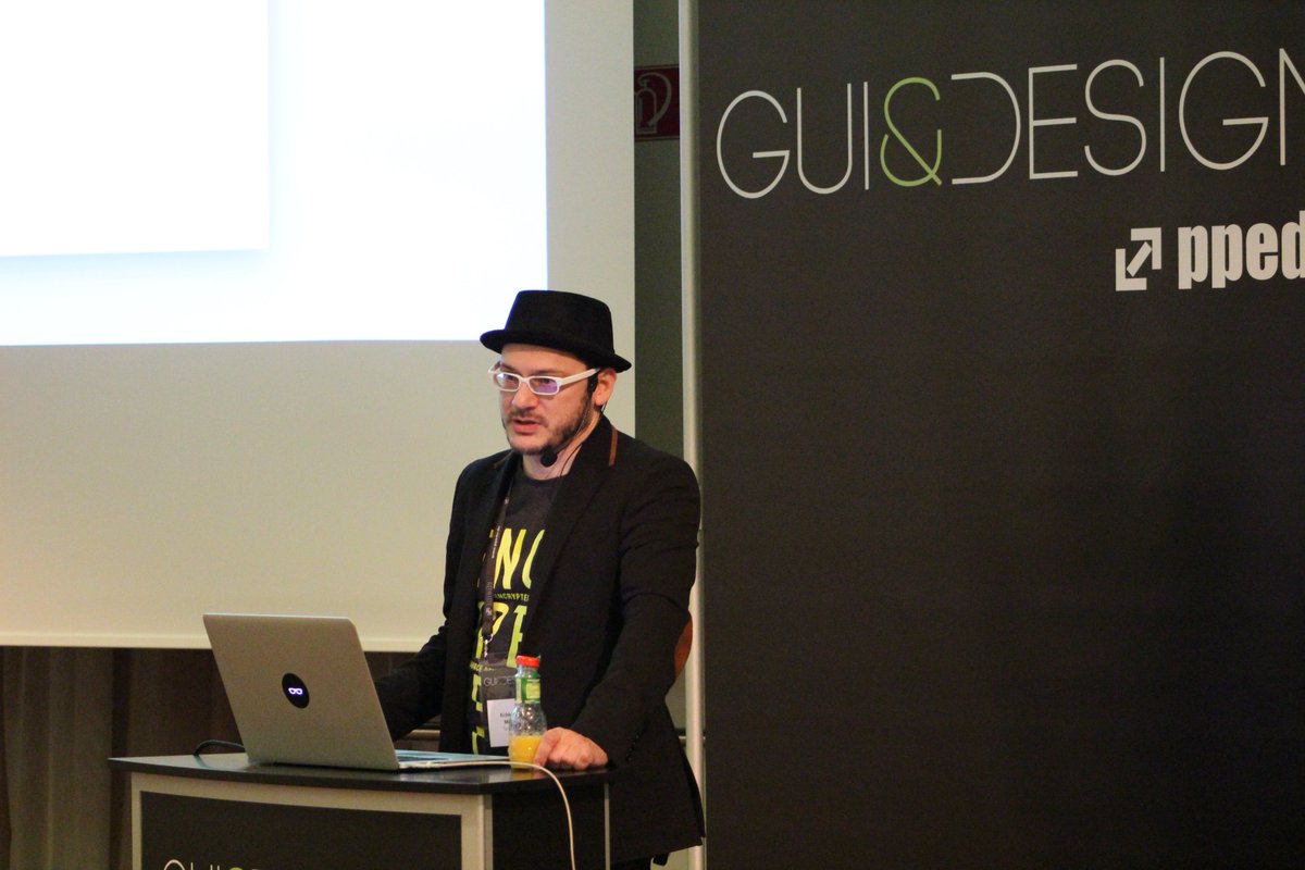 GUIDESIGN18's tweet photo. Ein voller Erfolg war die Session von @mitree auf der GUI&amp;DESIGN. Die Teilnehmer lernten den Design-Workflow und die UX/UI Arbeit in größeren Projekten kennen. 
Großes Dankeschön an Mitja, wir sehen uns nächstes Jahr 💯 https://t.co/fS34At3vk8