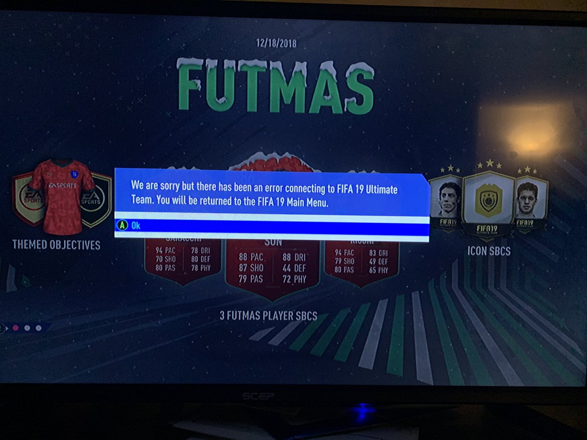 #FIFA19 #EASPORTSFIFA what is going now? Every single day with a new problem