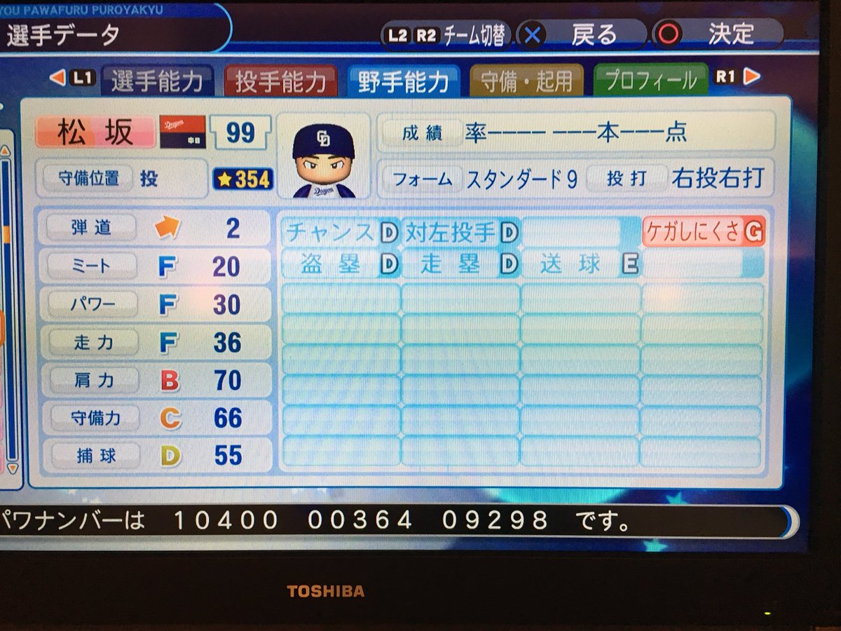 Hokken パワプロ垢 Twitter ನಲ ಲ 変化球に関しては田中投手と同様の理由でhスラは外し 縦スラ搭載 4球種 はやり過ぎな気もしますがダルビッシュ投手や前田投手も4方向なのでメジャー補正かけてます Hokken パワプロ垢 Twitter ನಲ ಲ 変化球に関しては田中投手と同様の理由でhスラは外し 縦スラ搭載 4球種 はやり過ぎな気もしますがダルビッシュ投手や前田投手も4方向なのでメジャー補正かけてます