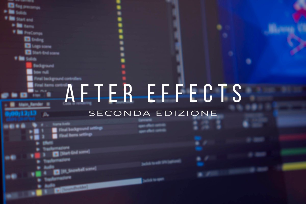 Per professionisti, appassionati o neofiti di #videomaking e #motiongraphic è in partenza a gennaio il corso di #AfterEffects. Iscriviti subito e approfitta dell'early booking bit.ly/2EbrJtZ
