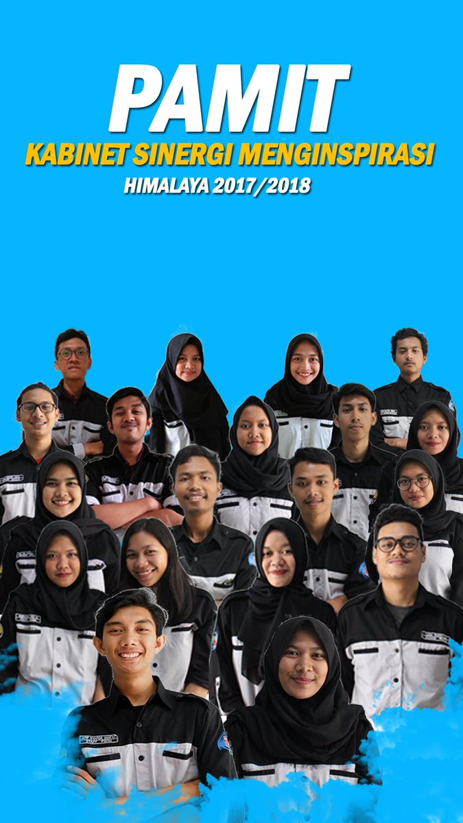 Hallo mariners! 
Kabinet Sinergi Menginspirasi Himalaya 2018 mohon pamit undur diri ya! Terima kasih untuk semua masukan dan dukungannya:) sampai jumpa di periode selanjutnyaa
