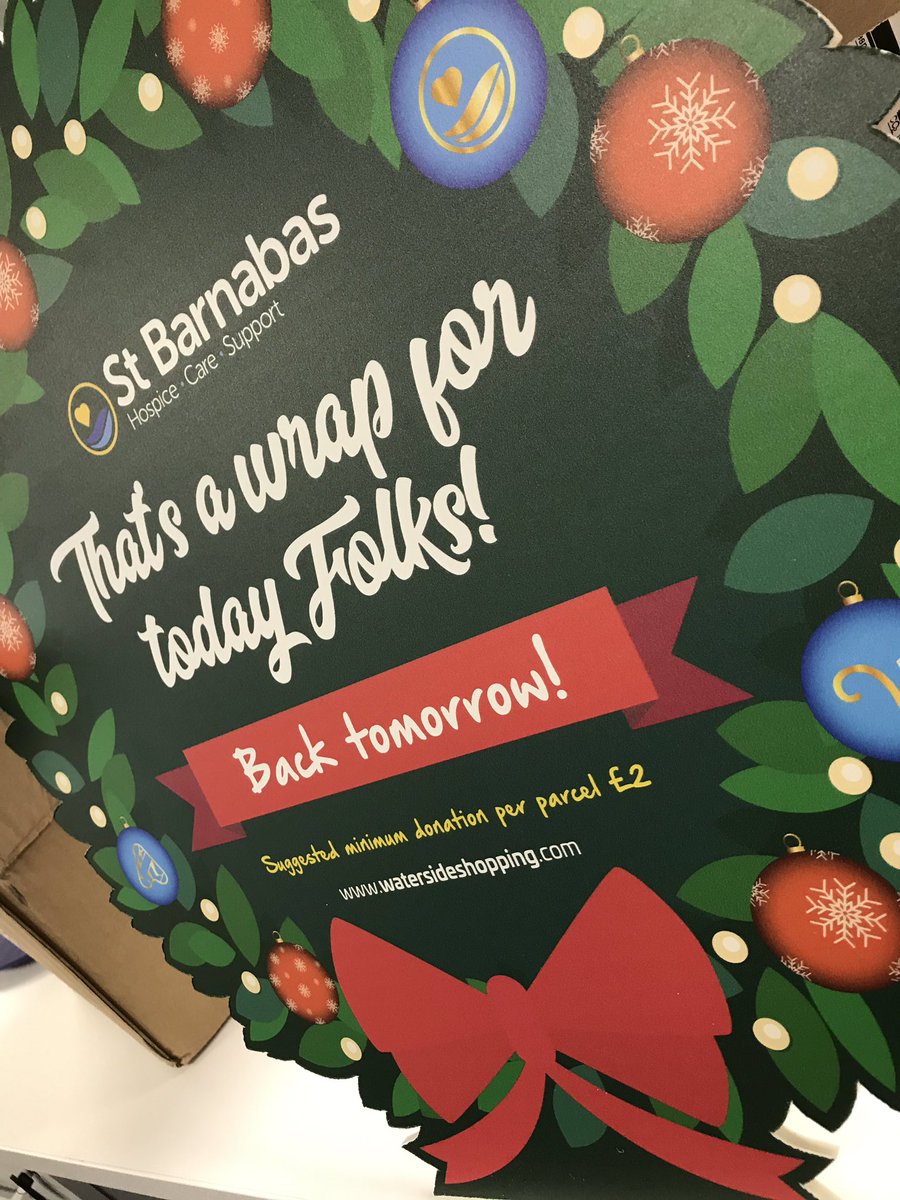 Our in house designer <a href="/SignsDN/">Dean Newcombe</a> has created a bespoke wreath for the <a href="/WatersideSC/">Waterside Lincoln</a> and <a href="/StBarnabasLinc/">St Barnabas Hospice</a> wrapping event happening this week! 🎄 

It looks fantastic! 🎁🎉 #design #bespoke