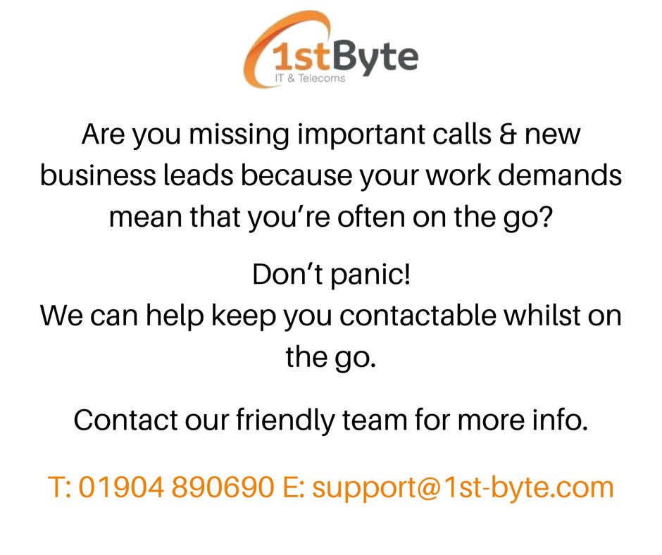 Never miss a call again! 📱