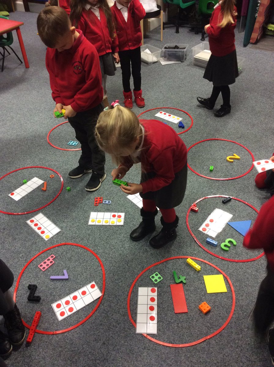 Miss_Robson_7's tweet photo. In Maths this morning we explored representing numbers in different ways. Many children then chose to continue this learning within play exploring the classroom for different number representations! ⭐️ @BoothferryPS https://t.co/7HNRNtP7gx