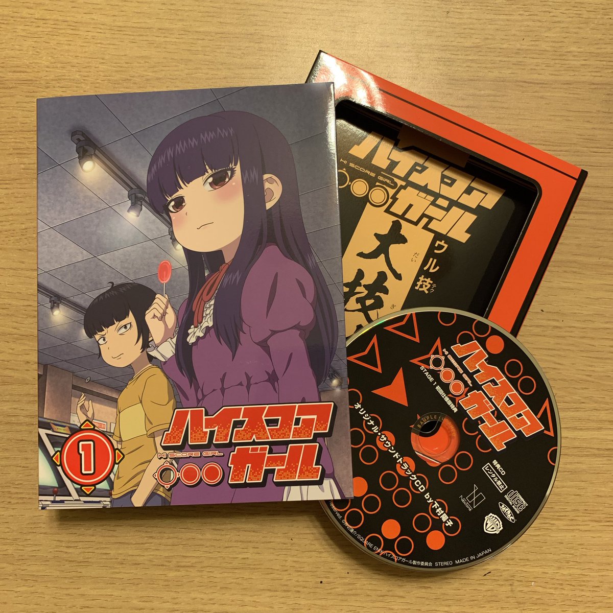 ট ইট র Yoko Shimomura 下村陽子 本日 アニメ ハイスコアガール Stage 1 Blu Ray Dvdが発売されましたー 初回仕様版にはオリジナルサウンドトラックcdが同梱されています ウル技大技林のデザインが懐かしすぎて泣ける 是非お手にとっていただけましたら