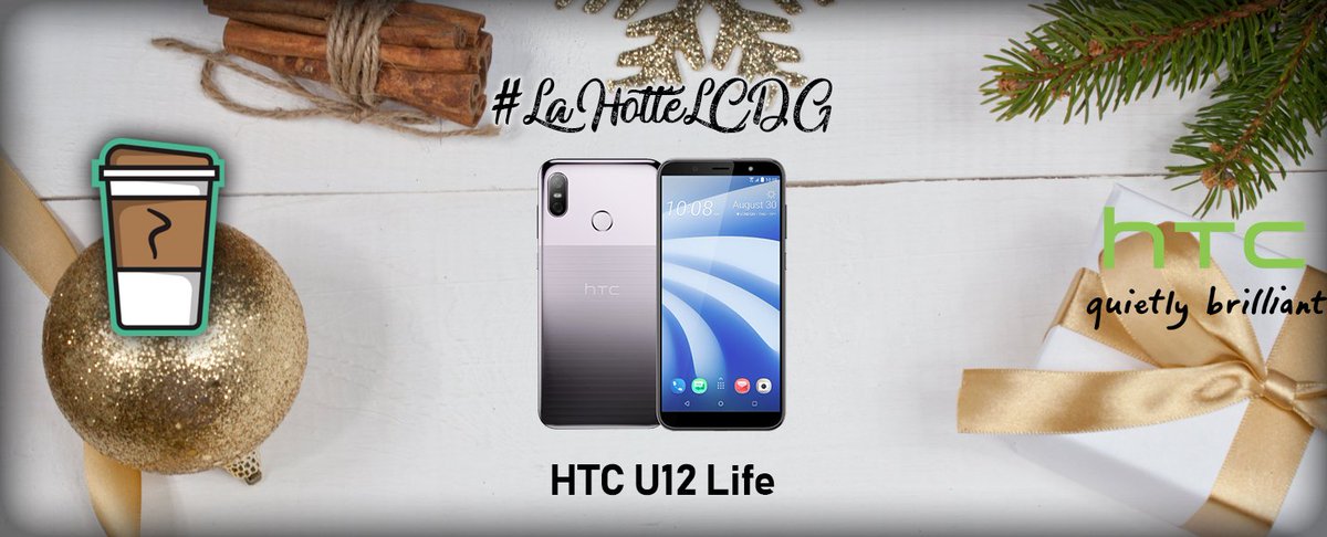LeCafeDuGeek's tweet image. Jour 19 - #LaHotteLCDG #Concours 🎄
J - 5 avant Noël ! Ducoup que du sérieux, un HTC U12 Life à gagner !

Pour participer :

- RT + Follow @lecafedugeek et @HTC_Fr 
- Votre premier téléphone ?

TAS : 02/01