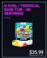 AstroSKYT's tweet photo. G fuel Tropical - Giveaway!
βοΈ Follow @AstroSKYT
βοΈ Retweet & Like.
βοΈ Tag 1 friends.
Winner will be picked in 5 days . Good Luck.
#giveaway #VGOGiveaway #vgoskins #gfuel @GO_vIRL https://t.co/YQ1msluSD4