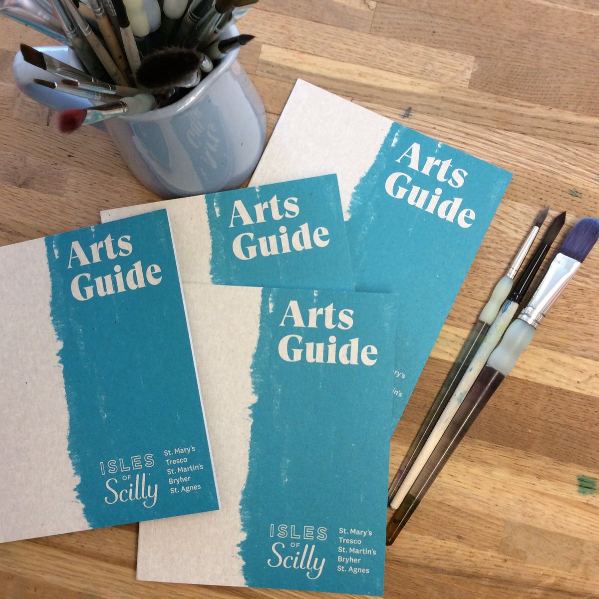 ArtScillyWeek's tweet image. The brand new super duper Isles of Scilly Arts Guide has been launched! The creative who, what and where! #scilly #art #craft