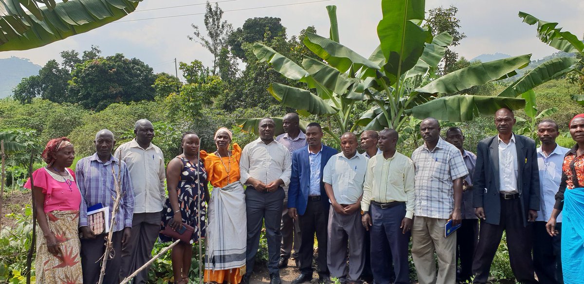 kibanzanga1's tweet photo. Monitoring and Support supervision of the Uganda multi sectoral food security and nutrition project in bughoye subcounty  Kasese district https://t.co/pMDfkR6njW