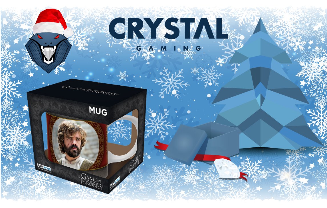 crystalgaming8's tweet photo. Calendrier de l’avent 🐍 CrG  : J-21
Winter is here ! ❄️
Vous aimez #GameOfThrones ? On vous offre ce mug Tyrion 🎁

Comment participer ?
👉 Follow
👉 RT

Bonne chance à tous !

🍀 TAS 21/12 à 17h !

#concours #giveaway #Noel #noel2018 #CalendrierCrG https://t.co/46cDM1oBNW
