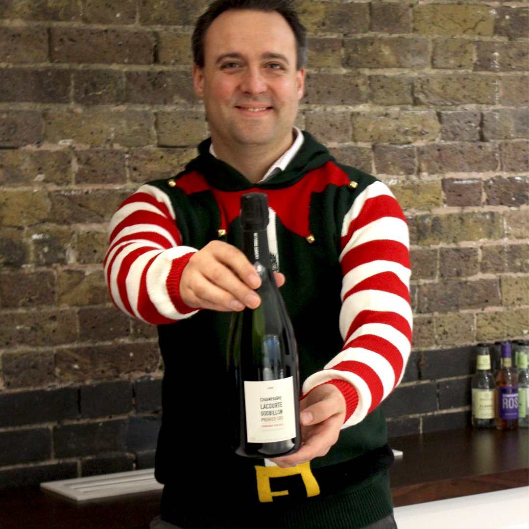 "Christmas morning is time for something special, before the Christmas madness begins. I love the power and concentration paired with the crisp nature of this wine. And being a grower Champagne, I’ve paid for wine, not marketing!" Jamie Avenell's #StaffPick is <a href="/ChampagneLG/">LACOURTE-GODBILLON</a>