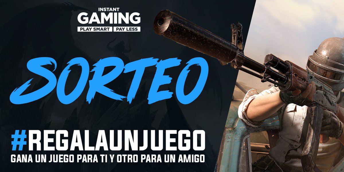 InstantGamingES's tweet photo. 🔥 SORTEO 🔥 
¡Gana un juego para ti y otro para un amigo/a!

1. Comenta a quién le regalarías un juego con #RegalaUnJuego
2. RT y síguenos @instantgaminges 

Resultados: 20/12 a las 11am https://t.co/4bykVWsltN