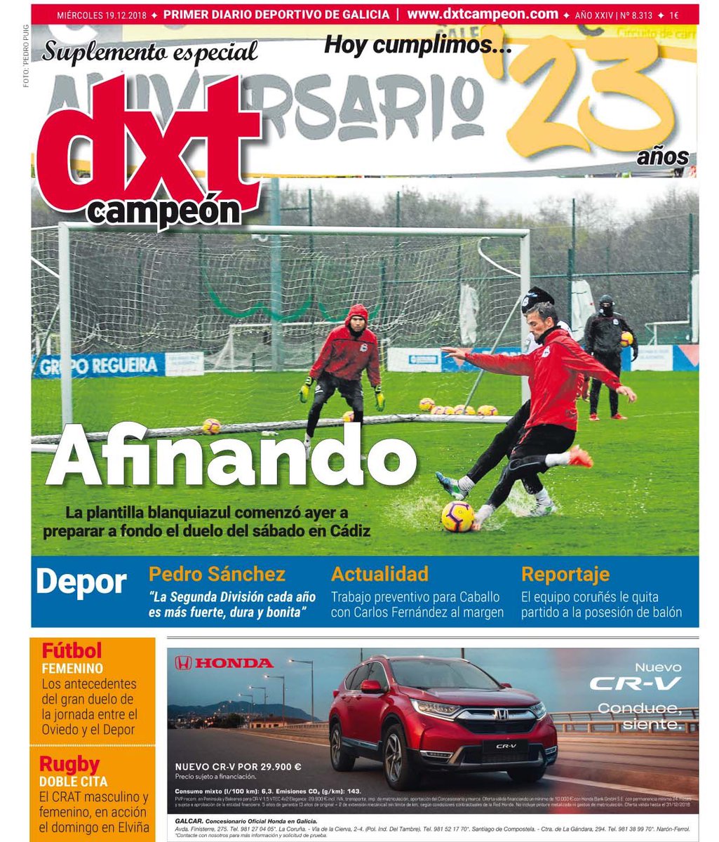 jorgeisla79's tweet photo. O @dxtcampeon cumpre 23 Anos
Felicidades a @andresrios59, @AlbertoTorresTw, @zeltia86 e ao resto do equipo
Teño que lembrarme de @cesar_casal, @MahaMahia, @lois_novo, @kikonovoa, @Gomezcundins, @Manu_Sainz e @jlcudeiro, cos que puiden disfrutar nas miñas primeiras prácticas no 99 https://t.co/s6aBuLF7Ei