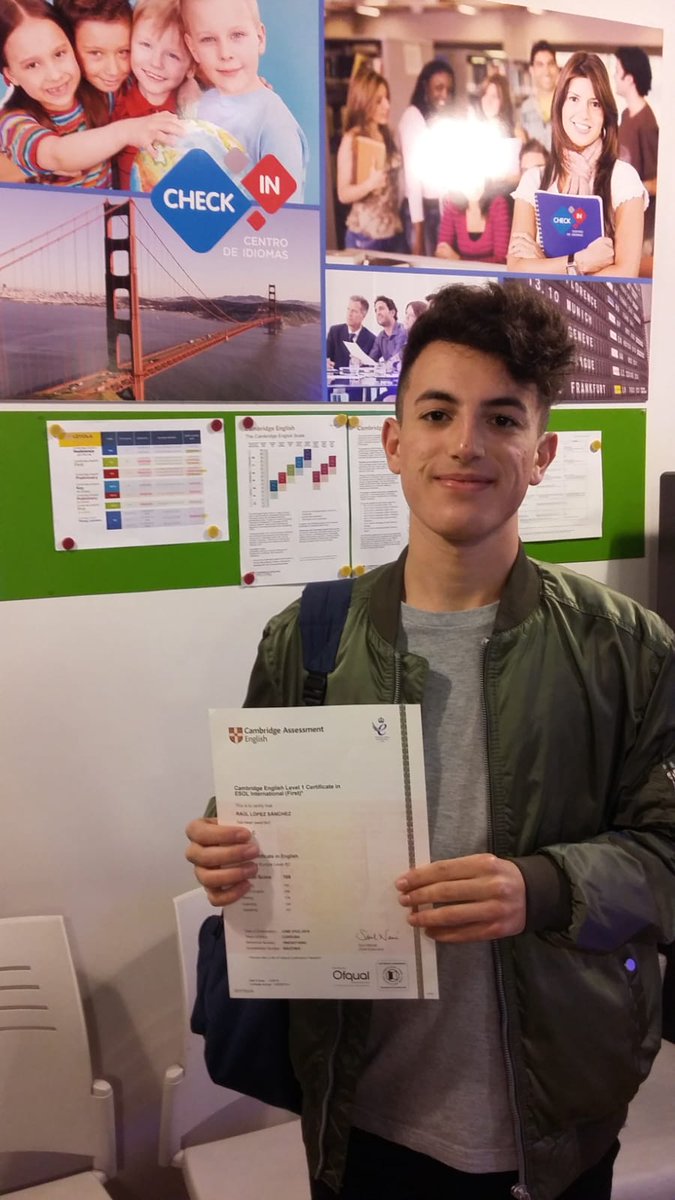 check-in idiomas tweet media