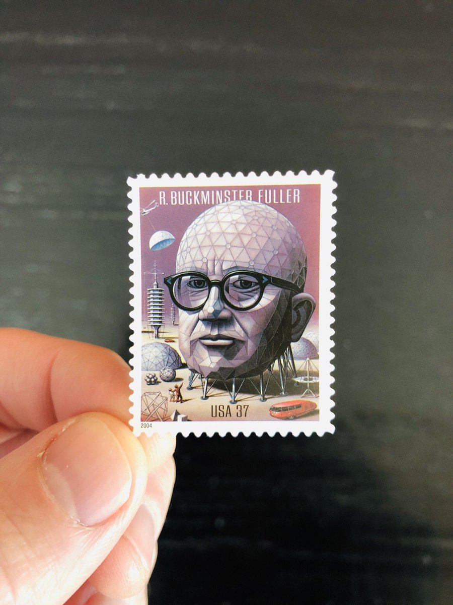 Last one for today is another relatively recent commemorative. But if you’re gonna do a classic face-on-a-stamp commemoration, this is how you do it. Honor what made that person who they are not just by showing them, but by showing them in *how* you show them.