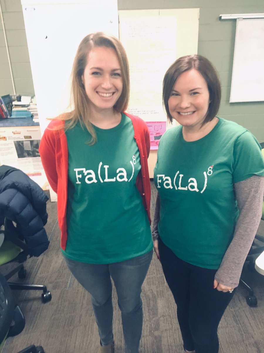 Fa(La)^8 
Happy Holidays from your #d100inspires math coaches! 

#everyoneisamathperson
#MTBoS