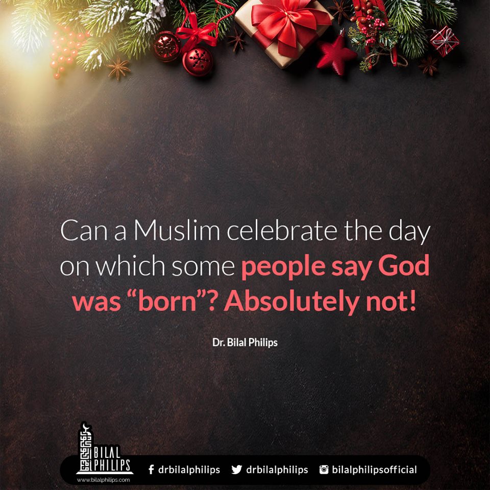 Don’t be deceived into thinking that Christmas is “fun”. It is shirk (ascribing partners to Allah) and that is no laughing matter. #Shirk #Islam #Life