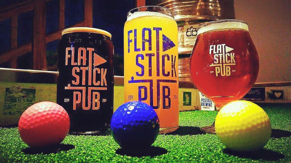 EaterSeattle's tweet photo. Popular Seattle beer and mini golf pub @FlatstickPub is opening a California location. https://t.co/hKb3eCr39W https://t.co/c0QAxJi8ur