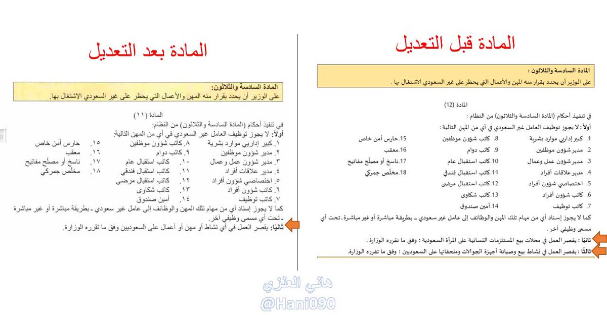 هاني العنزي On Twitter 3 في المادة ٦ منعت اللائحة احتفاظ المنشأة بجواز سفر العامل أو إقامته أو تأمينه الطبي على عكس اللائحة السابقة التي كانت تجيز الاحتفاظ بجواز العامل بعد توقيعه على
