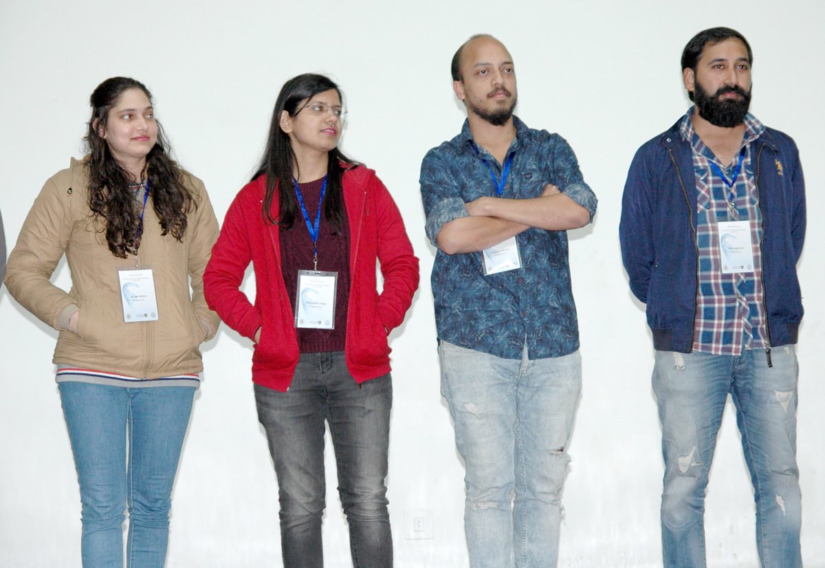 abandopa's tweet photo. The volunteer teams of #insdb2018 @IITKanpur Transportation Team, Hospitality Team, Auditorium Team and Food Team. These are the people who made @InSDB_79 biennial meeting at IITK sucessful. https://t.co/SbB2IgjGGa
