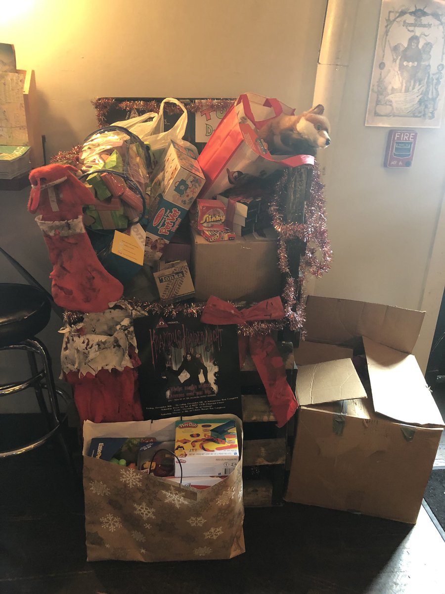 Check it out! Our local @scaresthatcare reps are out delivering all the #KrampusKindernacht toys in #RVA &amp; surrounding communities. Thank you @ChildrensRVA, <a href="/Intermission_BC/">Intermission Beer Co</a>, <a href="/gallery5arts/">Gallery5</a>, <a href="/citizenburger/">citizen burger bar</a>, <a href="/OneEyedJacques/">One Eyed Jacques</a>, <a href="/HanoverVeg/">Hanover Veg Farm</a>, #RVAKrampusnacht, &amp; toy donors!🎅🎁