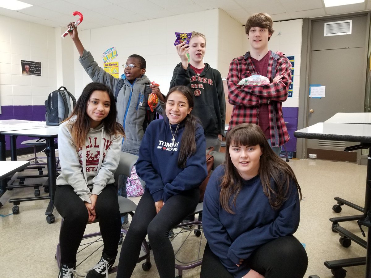 MrsBarch's tweet photo. Algebra IA final was a success. So fun. Great job students. https://t.co/fj4ZKiFQfi