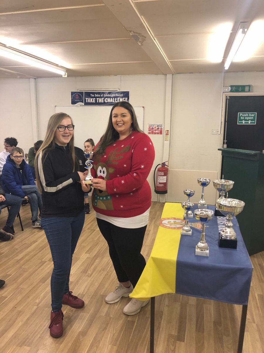BrislingtonACF's tweet photo. Sports Personality of the year 2018 - LCpl Dayus. Amazing effort at both regional and national swimming this year, this award was for your perseverance, hard work and effort at both events, well done! #goingfurther #acf #inspiretoachieve @ArmyCadetsUK https://t.co/GT0PuDuPtN