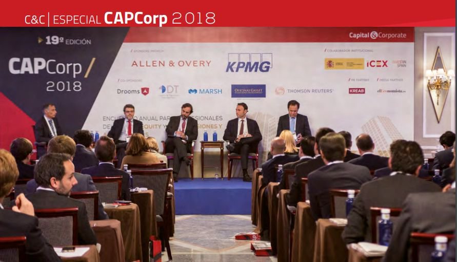 abaccapital's tweet photo. Nuestro socio @borjamartinezr participó en #CAPCorp 2018, donde compartió con el sector la visión de @abaccapital sobre el buen momento del #PrivateEquity español. Lee las conclusiones de la jornada en este reportaje de Capital&amp;Corporate - @ifaes: https://t.co/UpMPHD3G1O https://t.co/13wMDjhDhd
