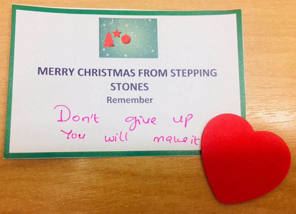 MsPcounselling's tweet photo. Merry Christmas from #MSPSteppingStones #rememberyourstrength https://t.co/P51Ej1XoSB