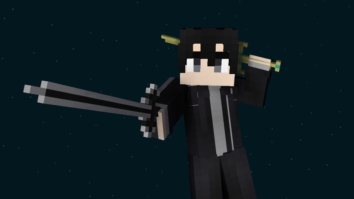 Mickmick Twitter પર ソードアート オンライン Skin キリト Skin Minecraft キリト T Co Qpta5utnuu T Co Agchloinx7 Twitter