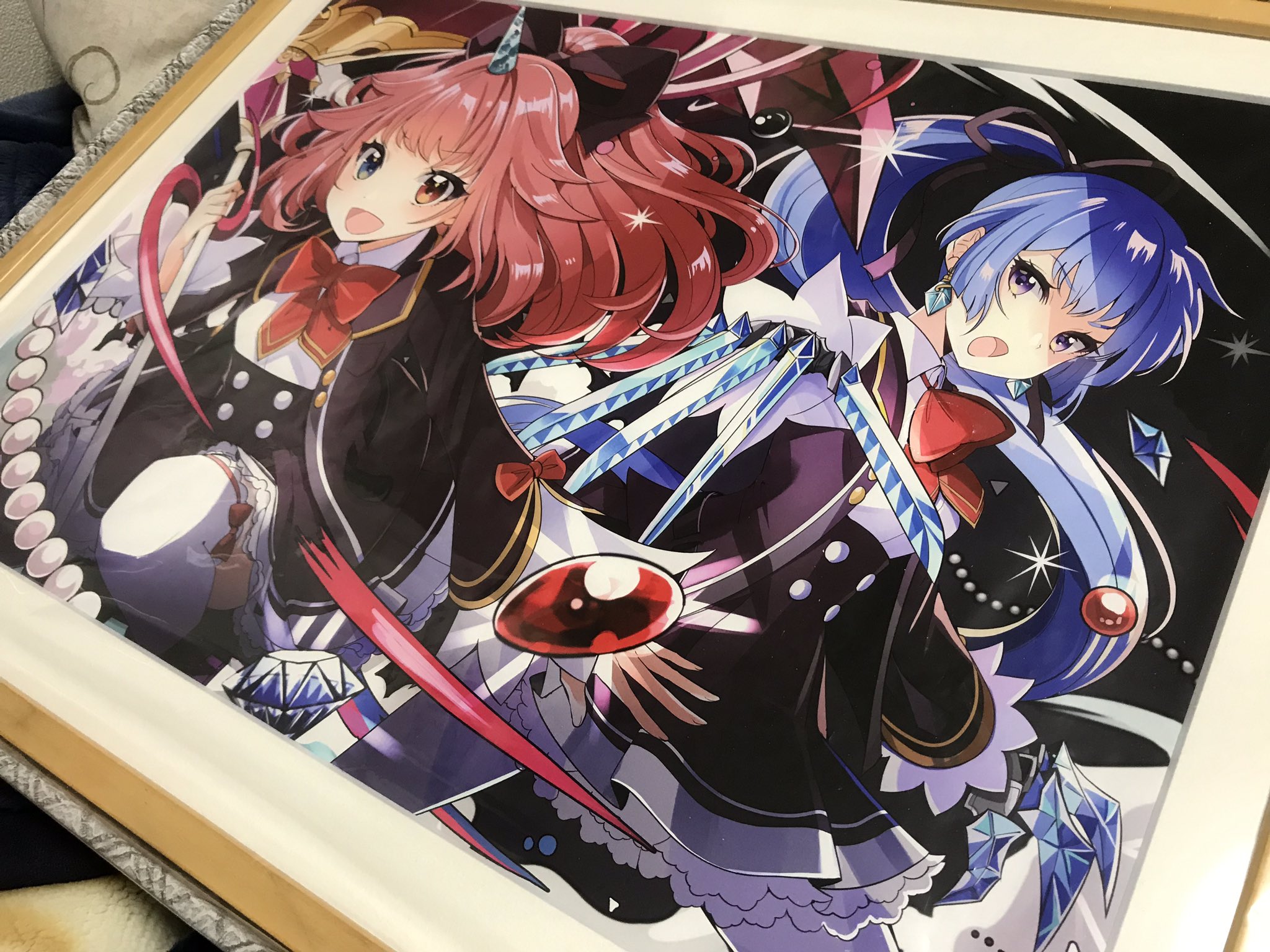 モンスターストライク展 複製原画 妲己 LAM 新品 未開封品 モンスト モンスターストライク 複製原画 傾国の妖狐姫 妲己