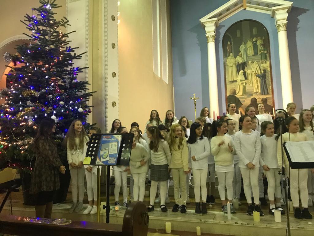 BrigidsGns's tweet photo. Superb performance by our choir last night at our annual Christmas Carol Service in St.Brigid's Church. Well done girls! https://t.co/hUkMzvKt1q