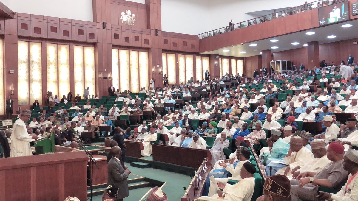 President @MBuhari at a joint session of National Assembly, while presenting #Budget2019, puts #Budget2018 performance at 67%. And we now have #NextLevelBudget.