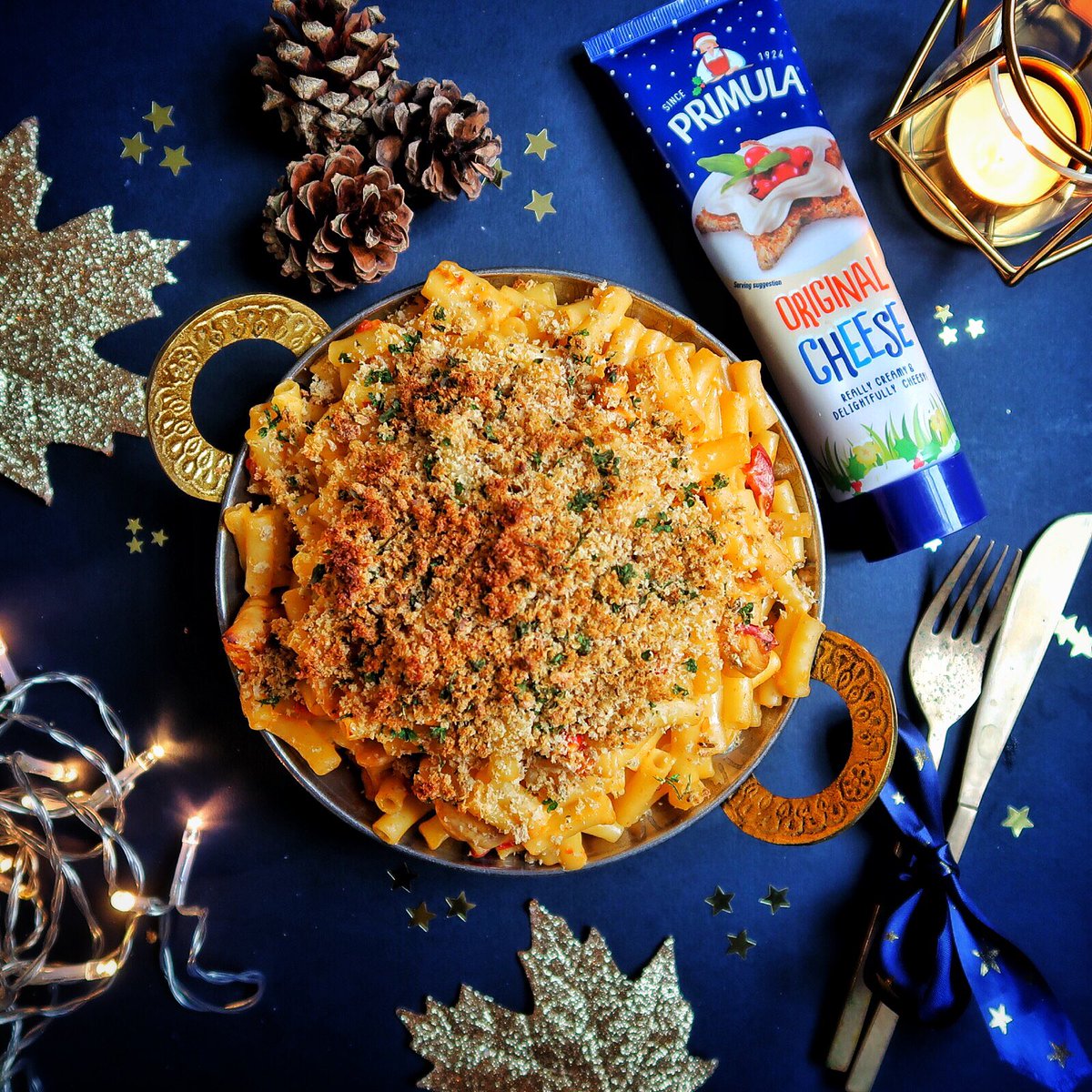 slimmingfoodie's tweet photo. Feeling the pre-Christmas panic? Smoky chicken & jalapeΓ±o macβnβcheese is the perfect easy dinner in the chaos- it only takes 20 mins to make from start to finish! Melty @Primula_Cheese makes an ideal cheese sauce https://t.co/0kdOwkhyr3 #PrimulaMakesChristmas #PrimulaMakes #ad https://t.co/VG29wmxlJf