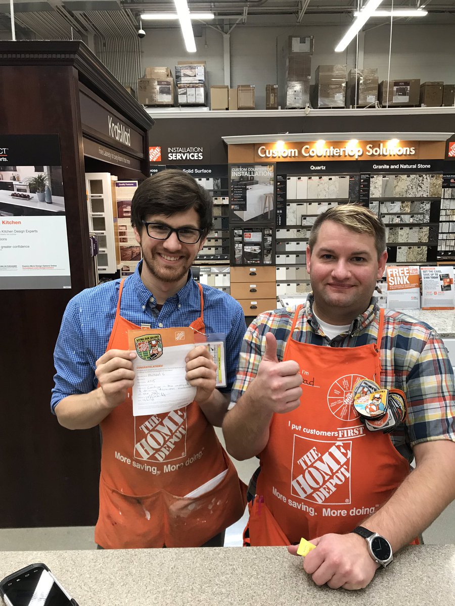 HDHaar10's tweet image. #CelebrationTime #Homer #AssociateInvolvement #CoachingInTheMoment Thank you @MichaelGiering, Ben, and Sioux (#1 Kitchen designer) for coaching, and providing #excellentcustomerservice daily. @nate_knowles @bobsaniga @Erin_K_Watson @HouleHeather @troyer_paige